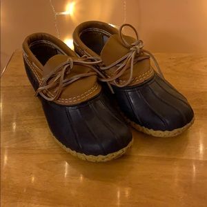 Women’s L.L. Bean Boots, Rubber Moc